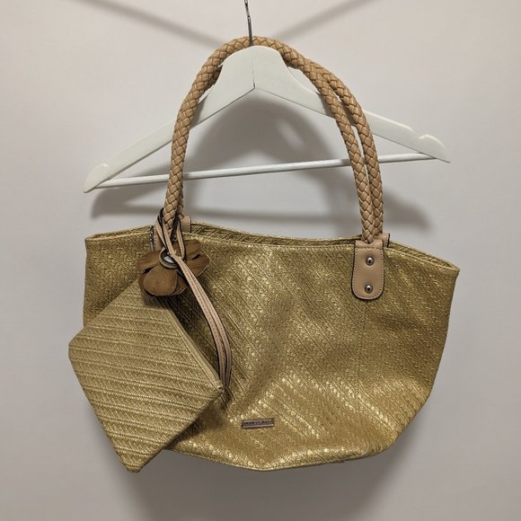 Y2K Franco Sarto Woven Purse - Picture 1 of 6
